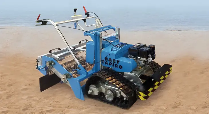 Formula Vatoz 6.5 – Baby Tapiro- Benzili Paletli Kumsal Temizleme Makinesi