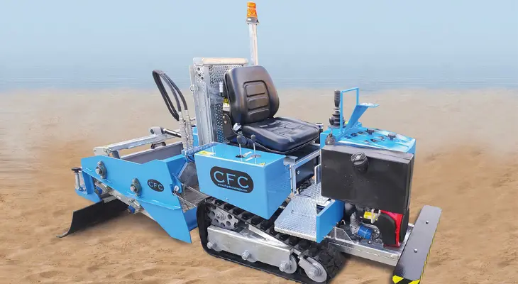 Formula Vatoz 22 – Sprint Tapiro: Binicili Benzinli Paletli Kumsal Temizleme Makinesi