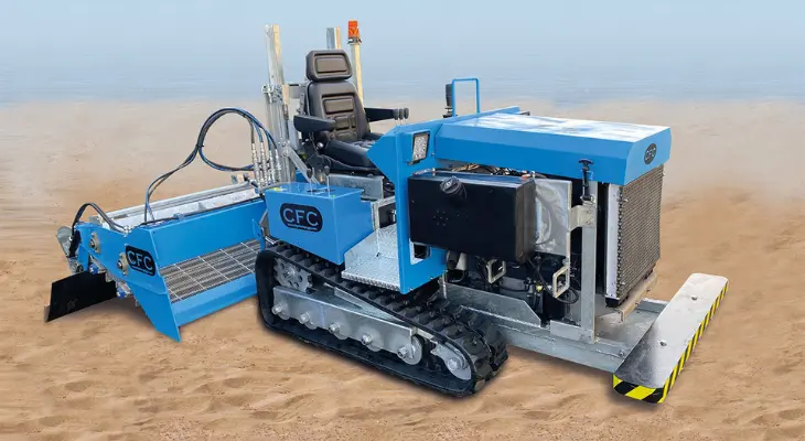 Formula Vatoz 45 Güçlü Traktör – Speed Tapiro Powered Sahil Temizleme Makinası